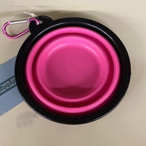 Pet travel bowl